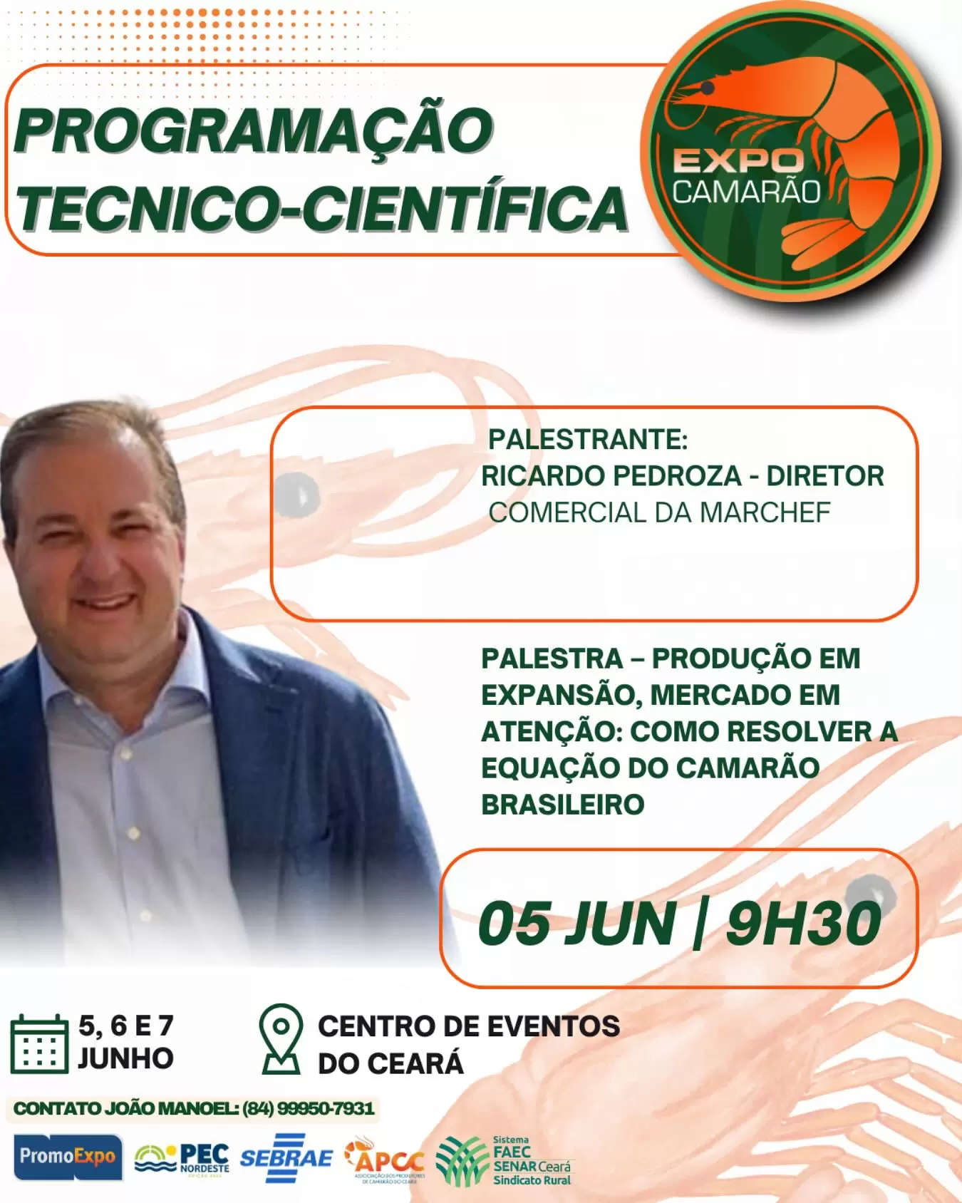 Programação Técnico Cientifica ExpoCamarção 2025