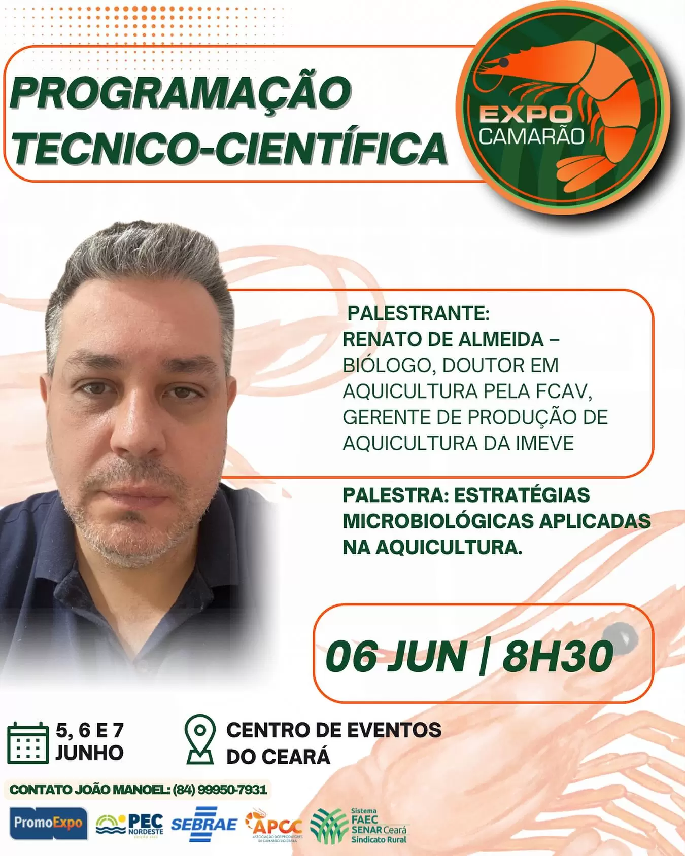 Programação Técnico Cientifica ExpoCamarção 2025